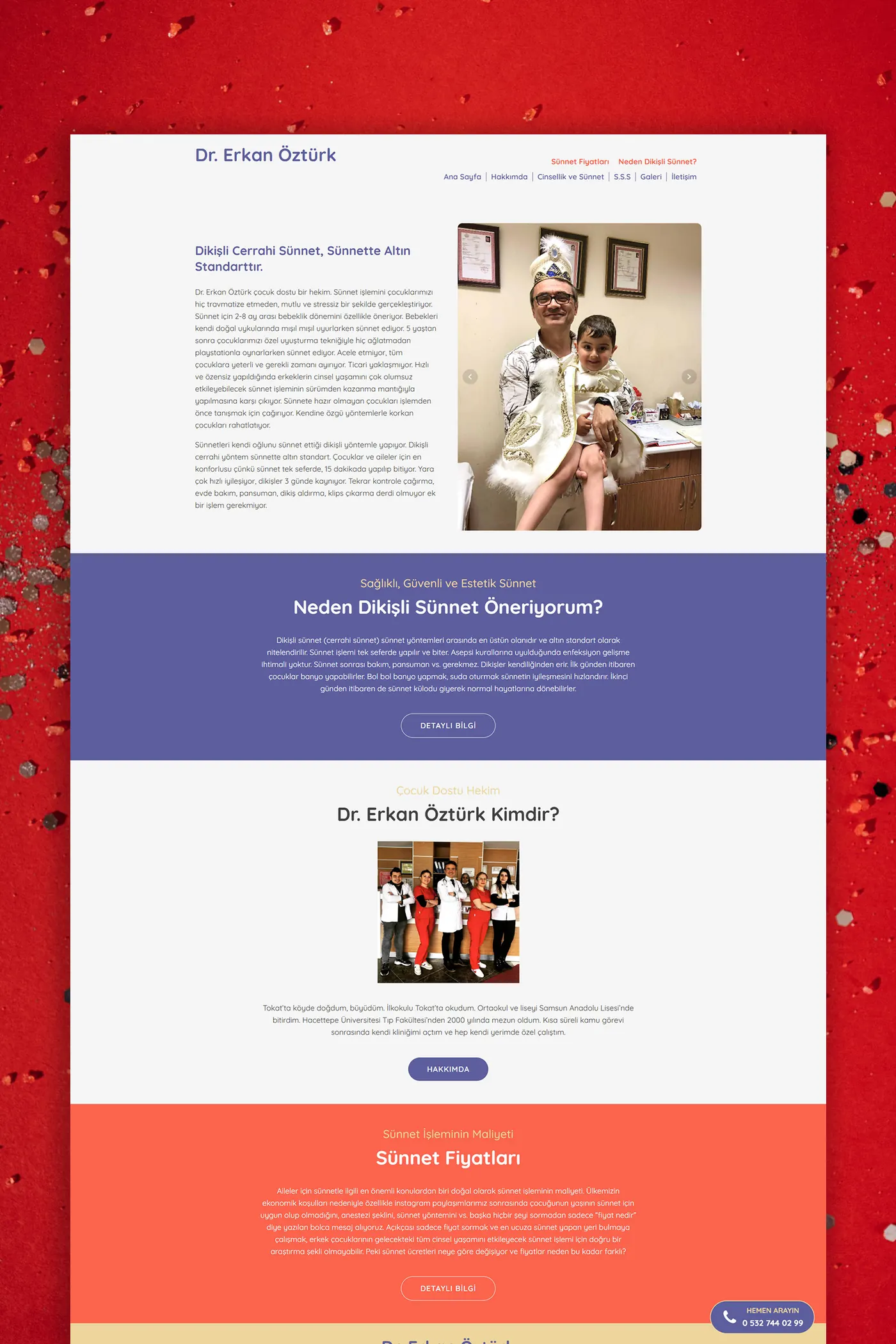 Dr. Erkan Öztürk Kurumsal Web Sitesi