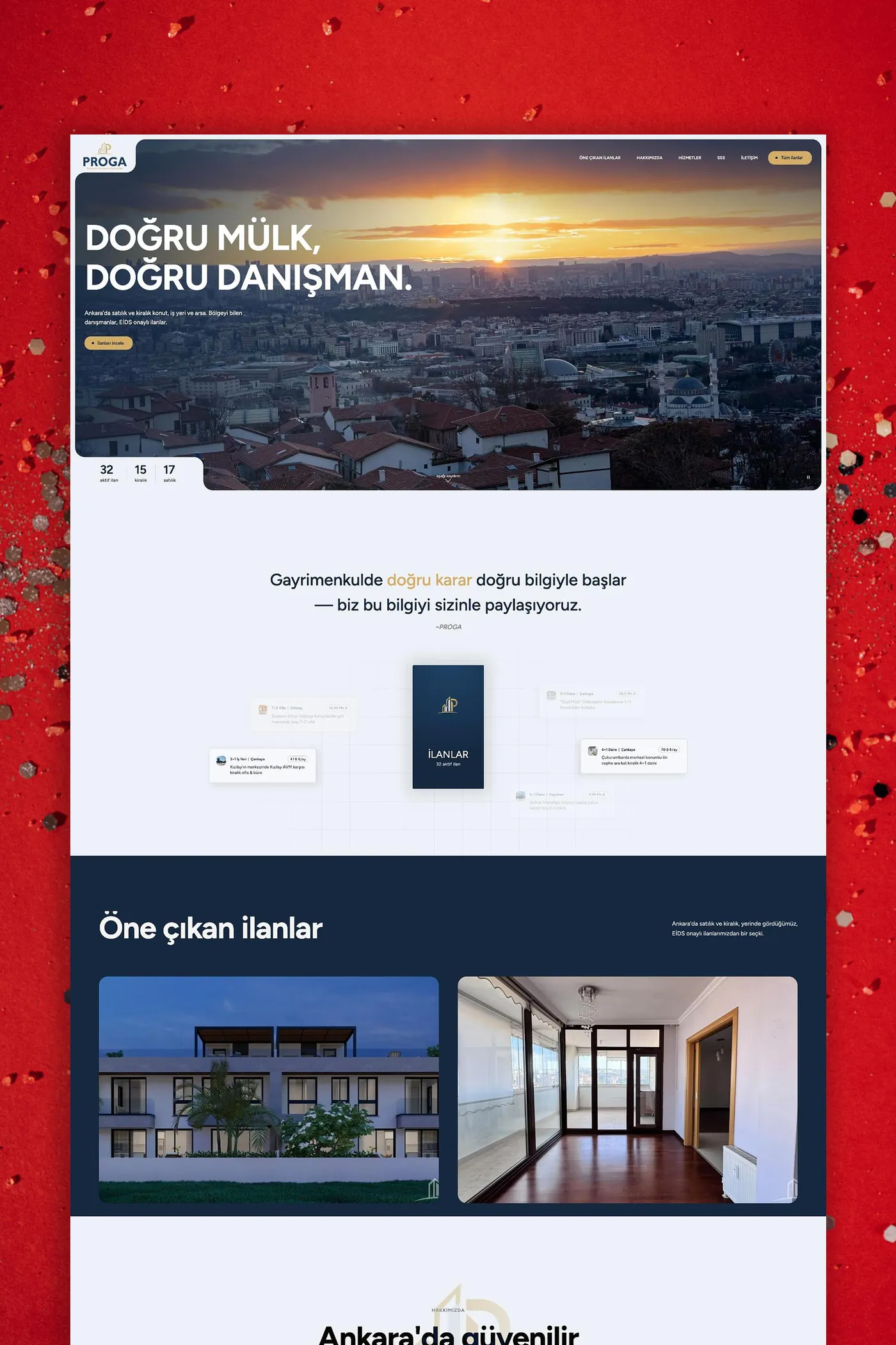 PROGA Kurumsal Web Sitesi
